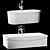 Luxury Bath Set by Villeroy & Boch 3D model small image 2