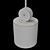 Etruscan Alabaster Pendant 3D model small image 2