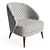 Alissa Lounge Chair: Elegant Comfort for Your Space 3D model small image 2