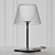 Minimalist Glass Table Lamp by Starck 3D model small image 1