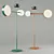 Monaco Floor Lamp: Stylish, Versatile, Artistic 3D model small image 1