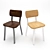Timeless Elegance: Deja-vu Wooden Chair 3D model small image 1