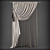 Title: Classic Style Curtains - Elegant and Timeless! 3D model small image 1