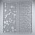 Modern Pattern Decorative Partitions 3D model small image 3