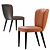 Elegant Dalyan Dining Chair by BRABBU 3D model small image 2