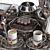 Title (English):  Modern Coffee Set

Title (Russian):  Современный кофейный набор 3D model small image 2