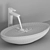 Falling Water Ceramic Basin 3D model small image 3