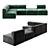 Eave Modular Sofa: Seamless Design, Endless Possibilities 3D model small image 3