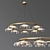 4 Ceiling Light Set: Nocturne, Blossi, Orion, Casandra 3D model small image 3