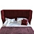 Elegant Dolly Lara Bed 3D model small image 3