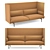 Muuto Outline Highback Sofa: Elegant and Comfortable 3D model small image 1