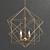 Elegant Geometric Pendant Collection 3D model small image 2