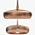 Sleek Clava Dine Pendant: Contemporary Elegance 3D model small image 1