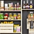 Versatile Kitchen and Store Shelf Solution 3D model small image 2