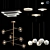 Elegant Turenne Chandelier: Unleash Dynamic Brilliance 3D model small image 1