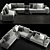 Luxury Minotti Daniels Sofa: Modern Elegance by Christophe Delcourt 3D model small image 1