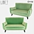 Modern LoftDesign Sofa - Model 1678 3D model small image 1