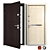 Siena Metal Door: Your Frame Solution 3D model small image 1