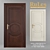 Versailles Pine Interior Door by RuLes 3D model small image 1