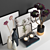 Artistic Aeonium: Exquisite Poly Design 3D model small image 2