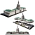 LEGO United States Capitol Building - Architectural Masterpiece 3D model small image 2