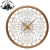 Illuminated Zodiac Bronze Wall Clock 3D model small image 1