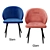 Hoff Slam & Glam Chair Set 3D model small image 2