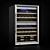 66-Bottle Cold Vine Wine Cooler 3D model small image 1