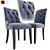 Elegant Preston Chair Set: Stylish and Comfortable 3D model small image 1
