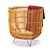 Stylish Palos Basket for Chic Home Decor 3D model small image 1