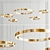 Elegant Henge & Lahti Ring Chandelier 3D model small image 2