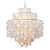 Elegant Capiz Chandelier Collection 3D model small image 2