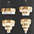 Luxurious Empire Chandelier Collection 3D model small image 1