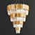 Luxurious Empire Chandelier Collection 3D model small image 3