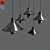 Scandi Pastel Pendant Lamp: Modern and Chic Design 3D model small image 2