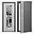 Sturdy and Secure: Torex Delta-100 Entrance Door 3D model small image 1