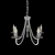 Elegant Chandelier Linda 5xE14x60W 3D model small image 2