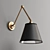 Versatile Vintage Wall Lamp 3D model small image 1