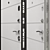 Torex Delta-100 D22 Entrance Door: Reliable Quality & Security 3D model small image 2