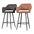 Crosby Stool: Sleek Seating Solution 3D model small image 2