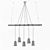 Industrial Concrete Pendant Luminaire 3D model small image 3