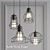 Loft Nest Collection: Modern Chandelier Set 3D model small image 1