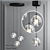 Modern Bocci LED Lighting: Sleek and Stylish 3D model small image 1