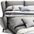 Modern Italian Bed: Lennox by Agnoletto 3D model small image 2