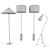 GUBI Floor Lamps: Elegant Illumination 3D model small image 3