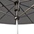 Elegant Glatz PALAZZO: 8-Teiling Umbrella 3D model small image 2