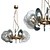 Elegant Restored Italian Chandelier 3D model small image 1