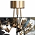 Elegant Restored Italian Chandelier 3D model small image 2