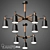 Nordic Elegance Chandelier 3D model small image 1