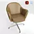 Elegant Saarinen Leather Armchair 3D model small image 3